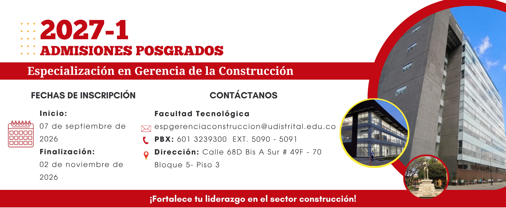 Banner Admisiones