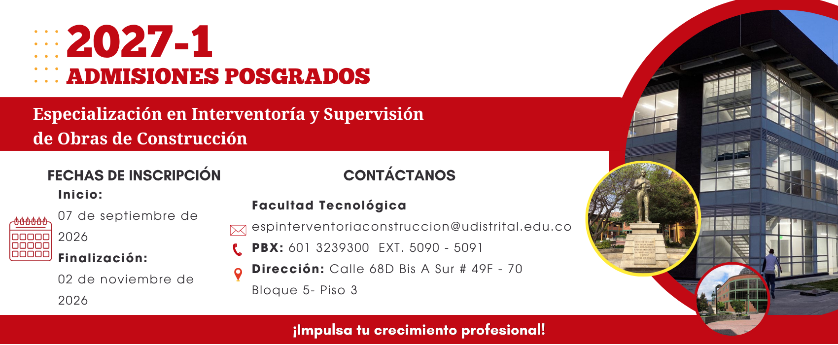 Banner Admisiones