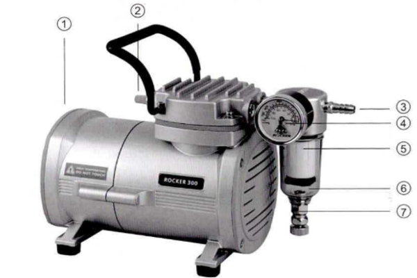 Bomba de vacio rocker