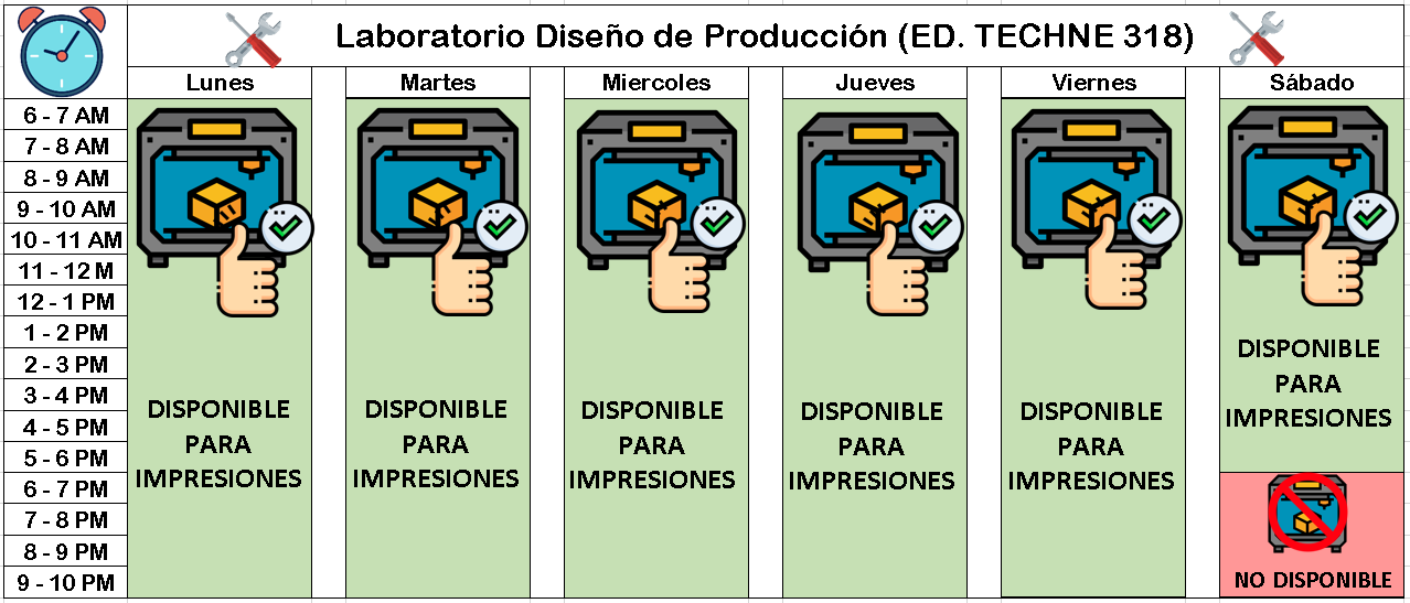 Horario DP