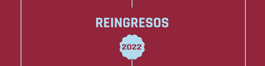 Imagen decorativa: Reingresos 2022-3