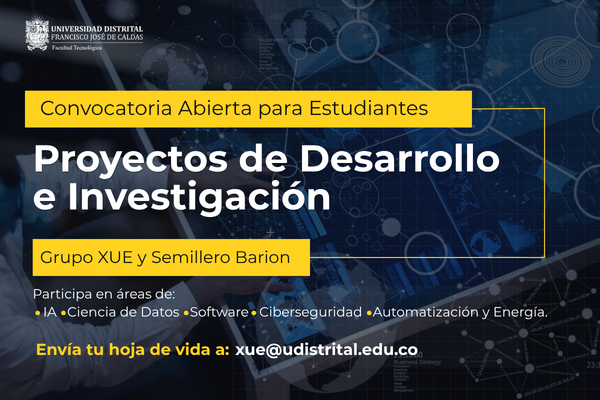 Imagen evento Convocatoria Abierta en Investigación