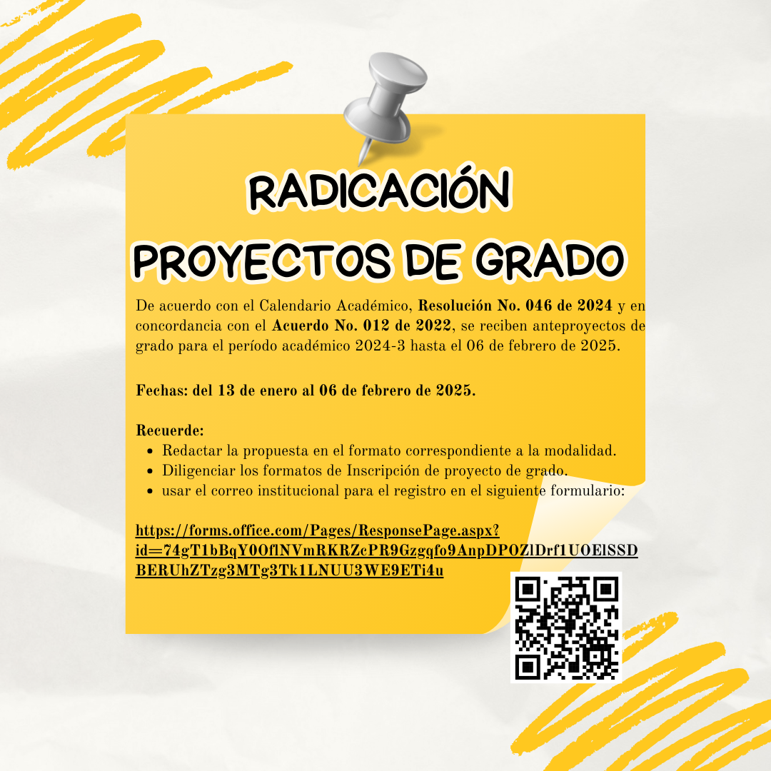 RADICACIÓN ANTEPROYECTOS 