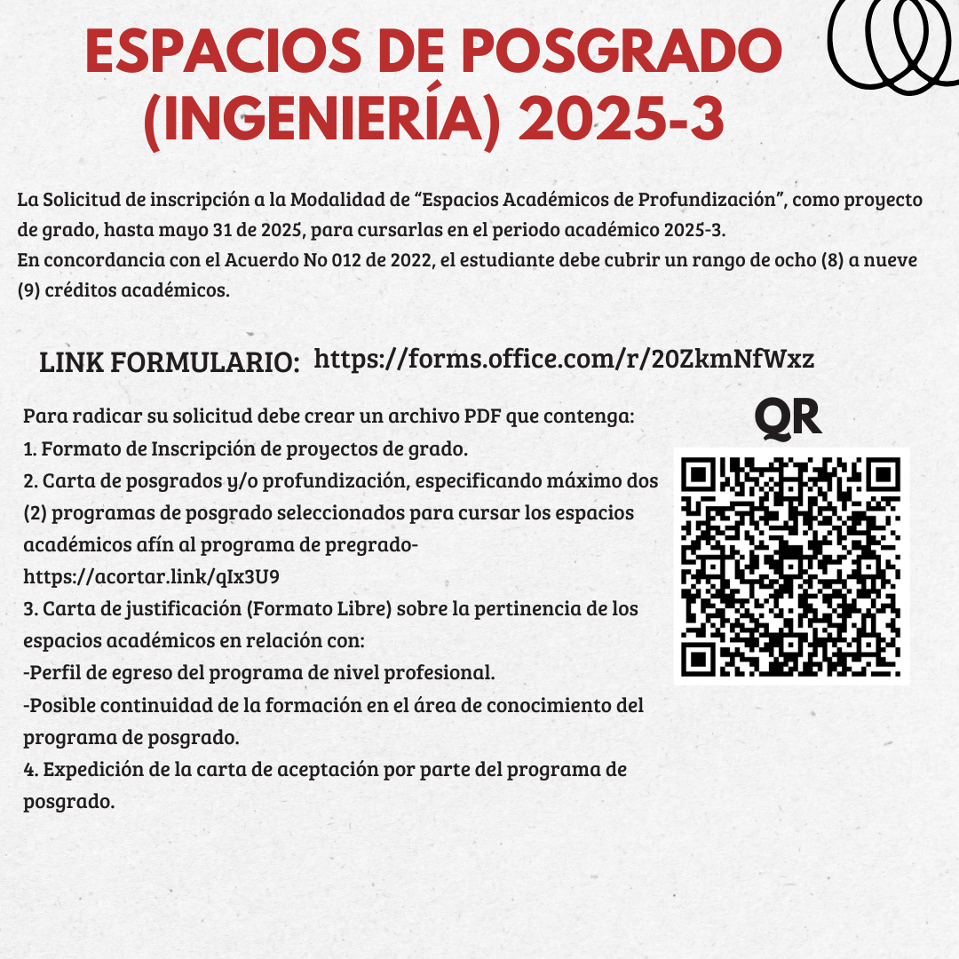 ESPACIOS DE POSGRADOS
