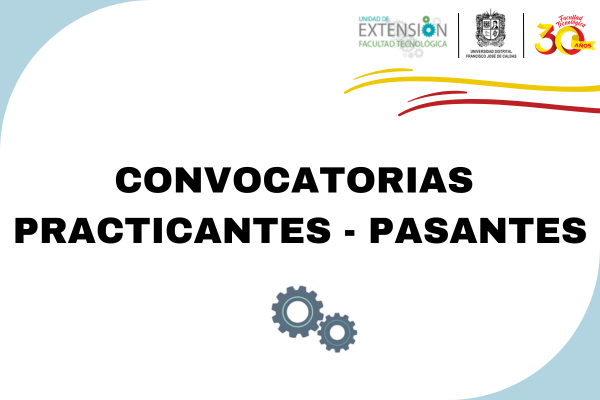 Imagen decorativa CONVOCATORIAS PRACTICANTES - PASANTES